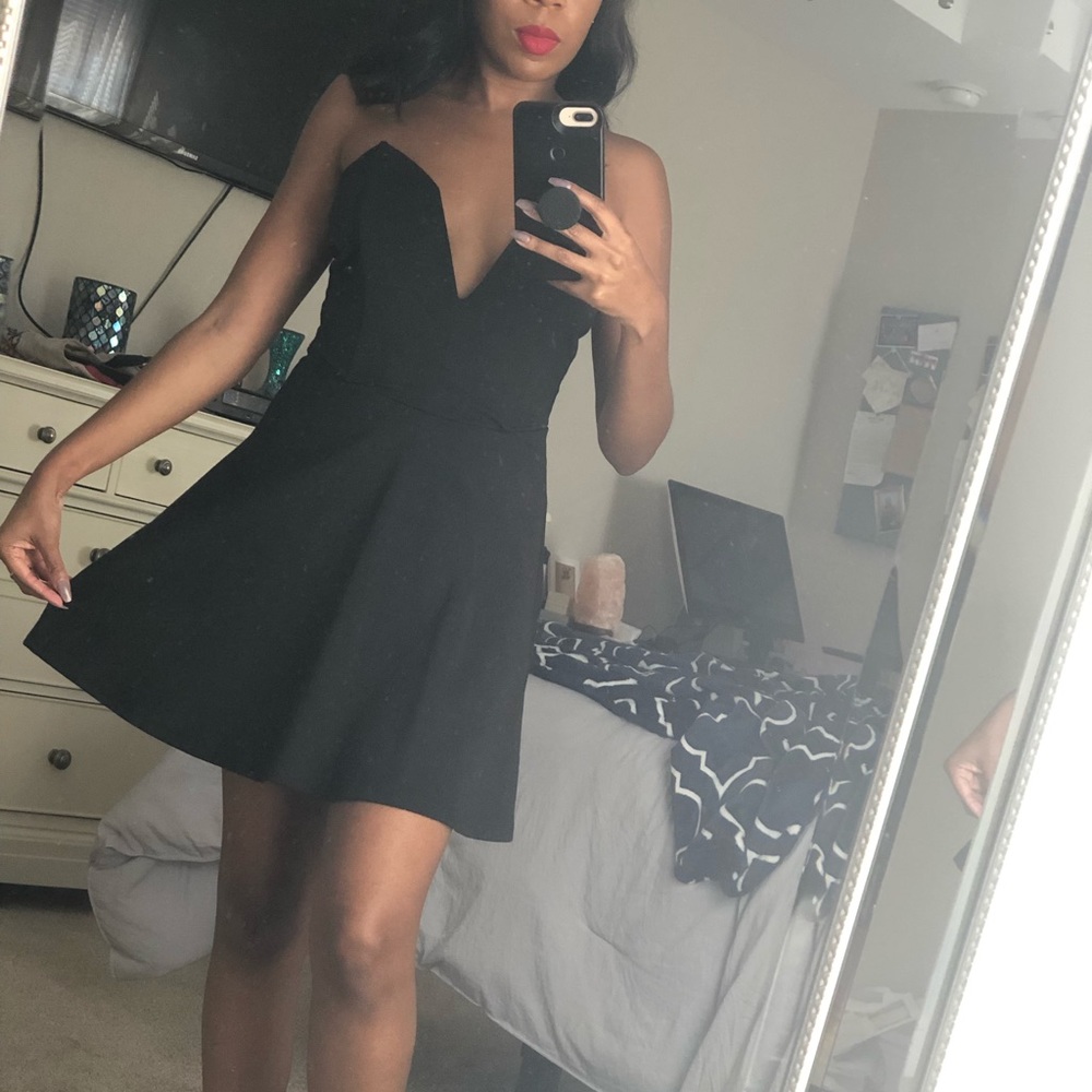 Black Skater Dress